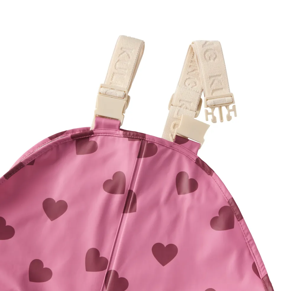 San Marino Ofodrat Regnställ Mauve Hearts