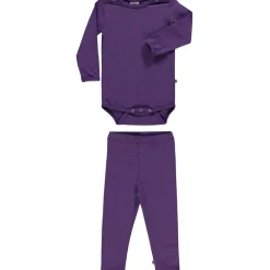 Set Torso Med Leggings Purple Heart