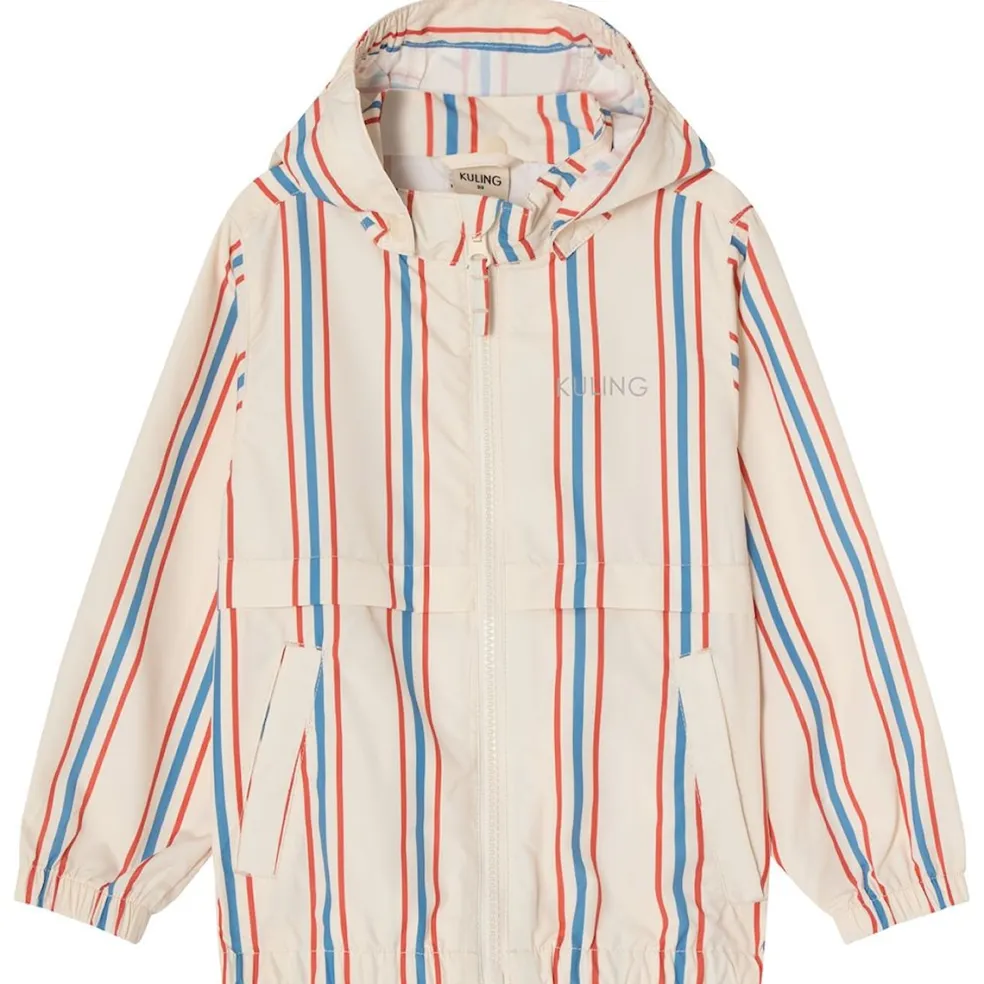 Simrishamn Vindjacka Blue/red Stripe