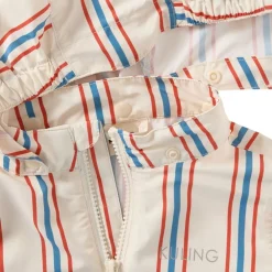 Simrishamn Vindjacka Blue/red Stripe