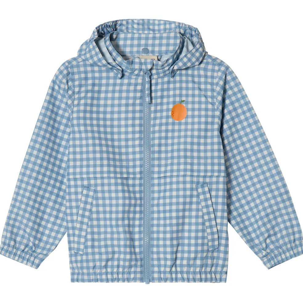 Simrishamn Vindjacka Dove Blue Check