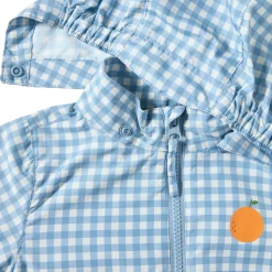 Simrishamn Vindjacka Dove Blue Check