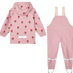 Skagen Andningsbart Regnställ Pink Tulips