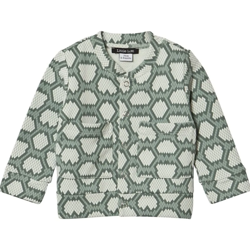 Snake Bomber Jacka Grön