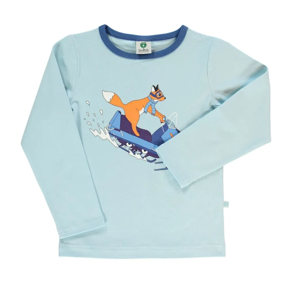 Snowmobile Långärmad T-shirt Stratosphere