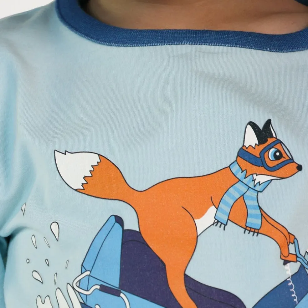Snowmobile Långärmad T-shirt Stratosphere
