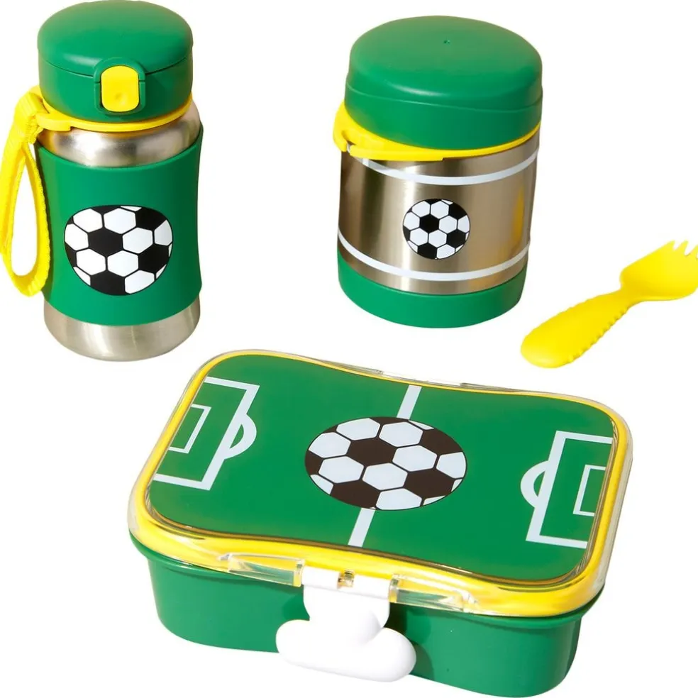 Spark Style Flaska Med Sugrör Soccer