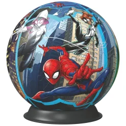 Spiderman 3D Pusselboll Multicolor