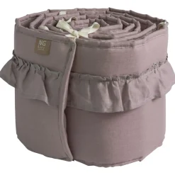 Spjälskydd Säng Mood Volang Dusty Pink