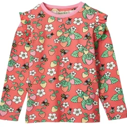 Strawberries Långärmad T-shirt Pink Punch