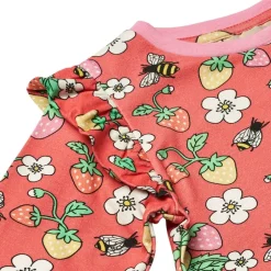 Strawberries Långärmad T-shirt Pink Punch