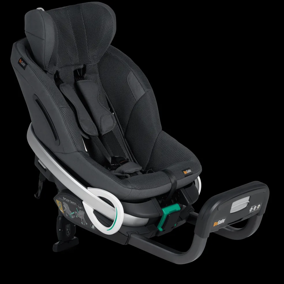 Stretch Bakåtvänd Bilbarnstol 6M-7Y / 61-125 Cm Anthracite Mesh