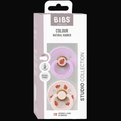 Studio Colour Ladybug 2-pack Runda Latexnappar Violet Sky Mix