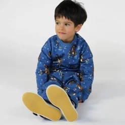 Sweatshirt with reindeer Federal Blue Federal Reindeer Sweatshirt i Federal Blue