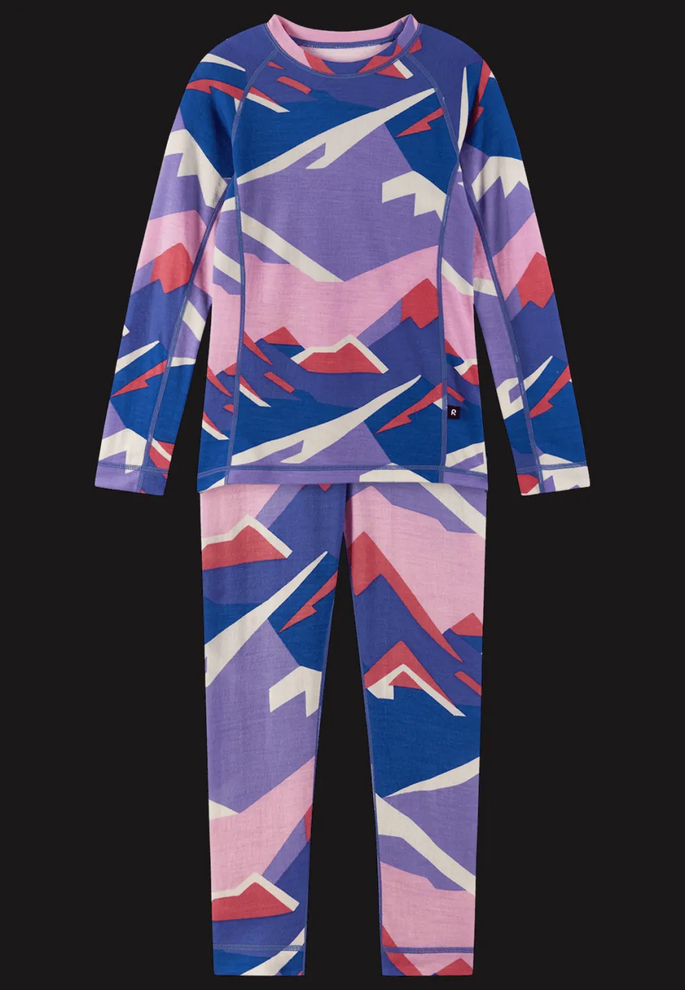 Taitoa Underställsset I Ull Breezy Violet