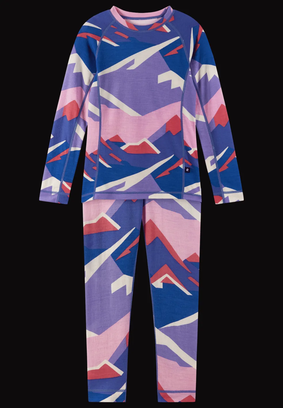 Taitoa Underställsset I Ull Breezy Violet