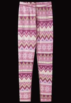 Taitoa Underställsset I Ull Grey Pink
