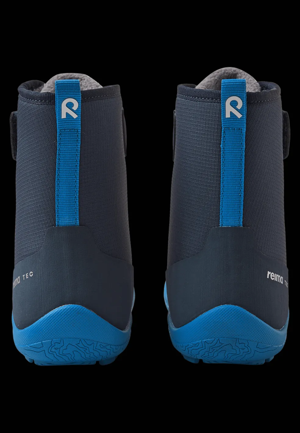 Talvella Kids Reimatec Barfota Vinterkängor Navy
