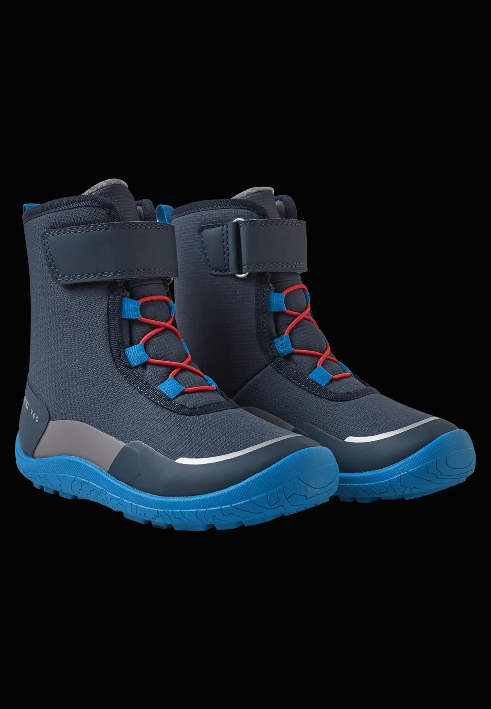 Talvella Kids Reimatec Barfota Vinterkängor Navy