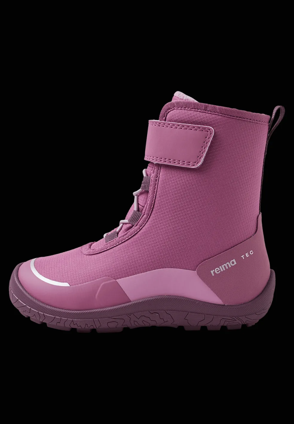 Talvella Kids Reimatec Barfota Vinterkängor Red Violet