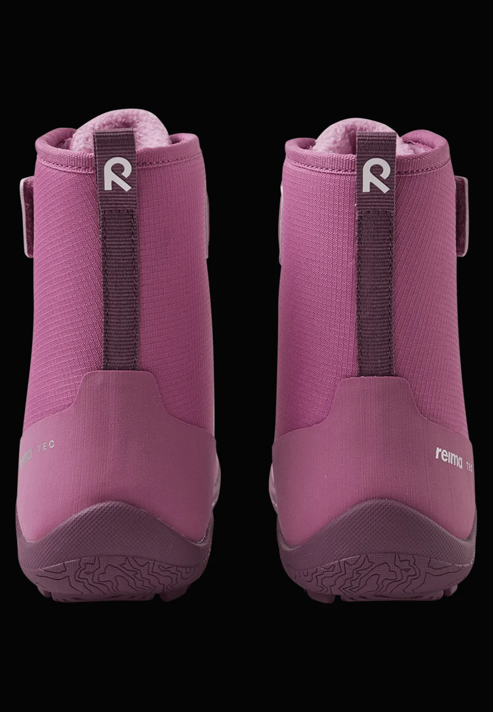 Talvella Kids Reimatec Barfota Vinterkängor Red Violet