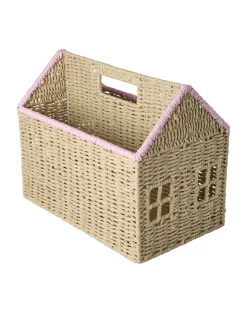 Tidskriftshållare Av Pappersrep Pink