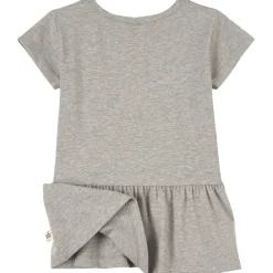 T-shirt Med Volang Grå Melange