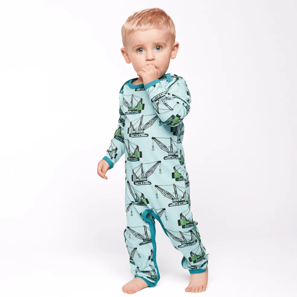 Ulm Långärmad Onesie Mint Haven