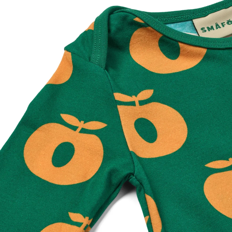 Ulm Long-Sleeved Baby Suit with Apples Cedar tree