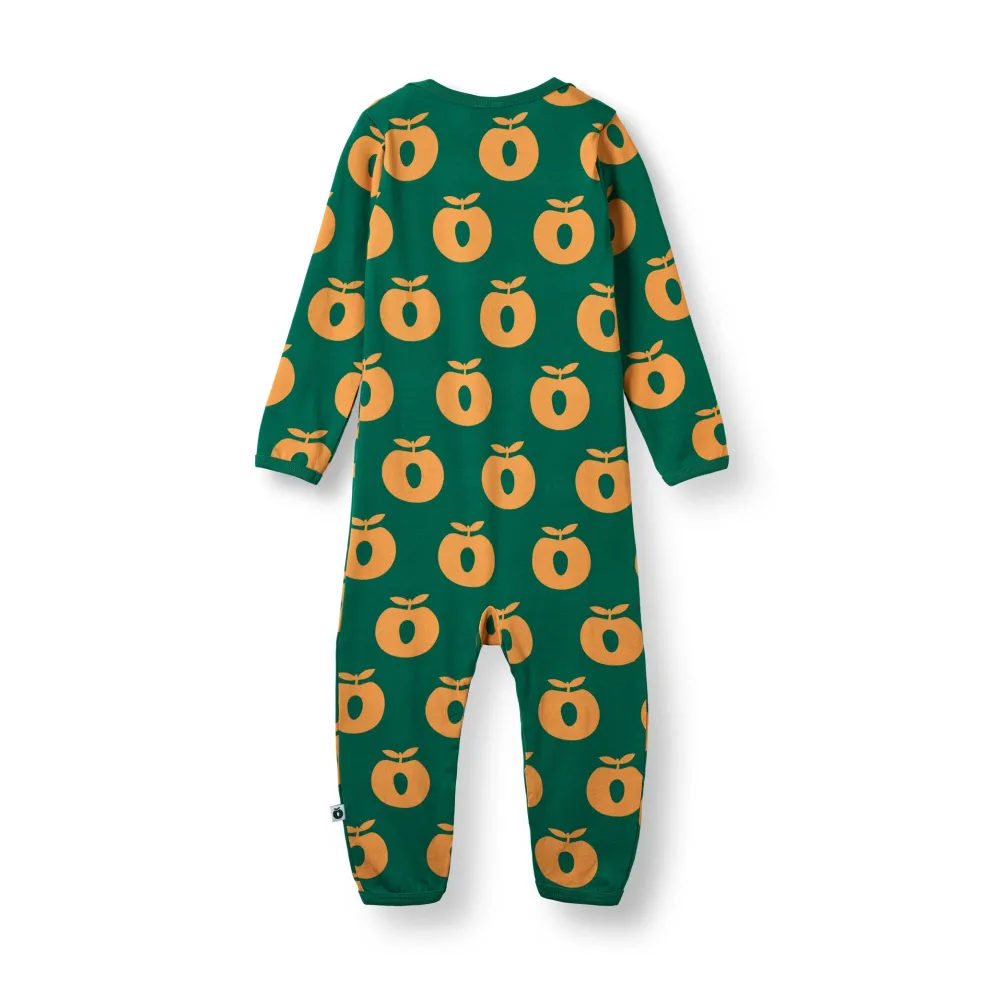 Ulm Long-Sleeved Baby Suit with Apples Cedar tree