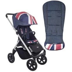Union Jack Mini Design Set Denimblått