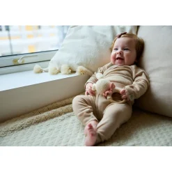 Vakke Babybyxor Ull Beige