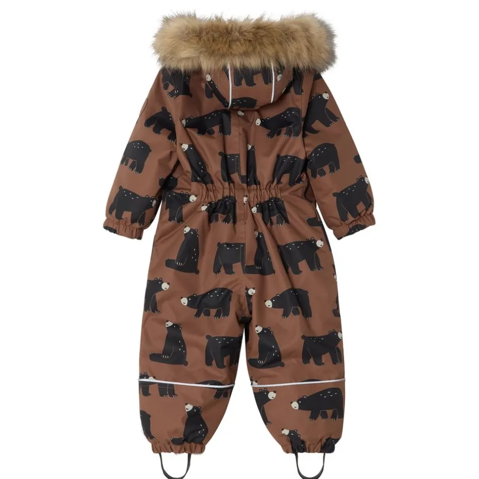 Val D'Isere Mönstrad Vinteroverall Black Bear