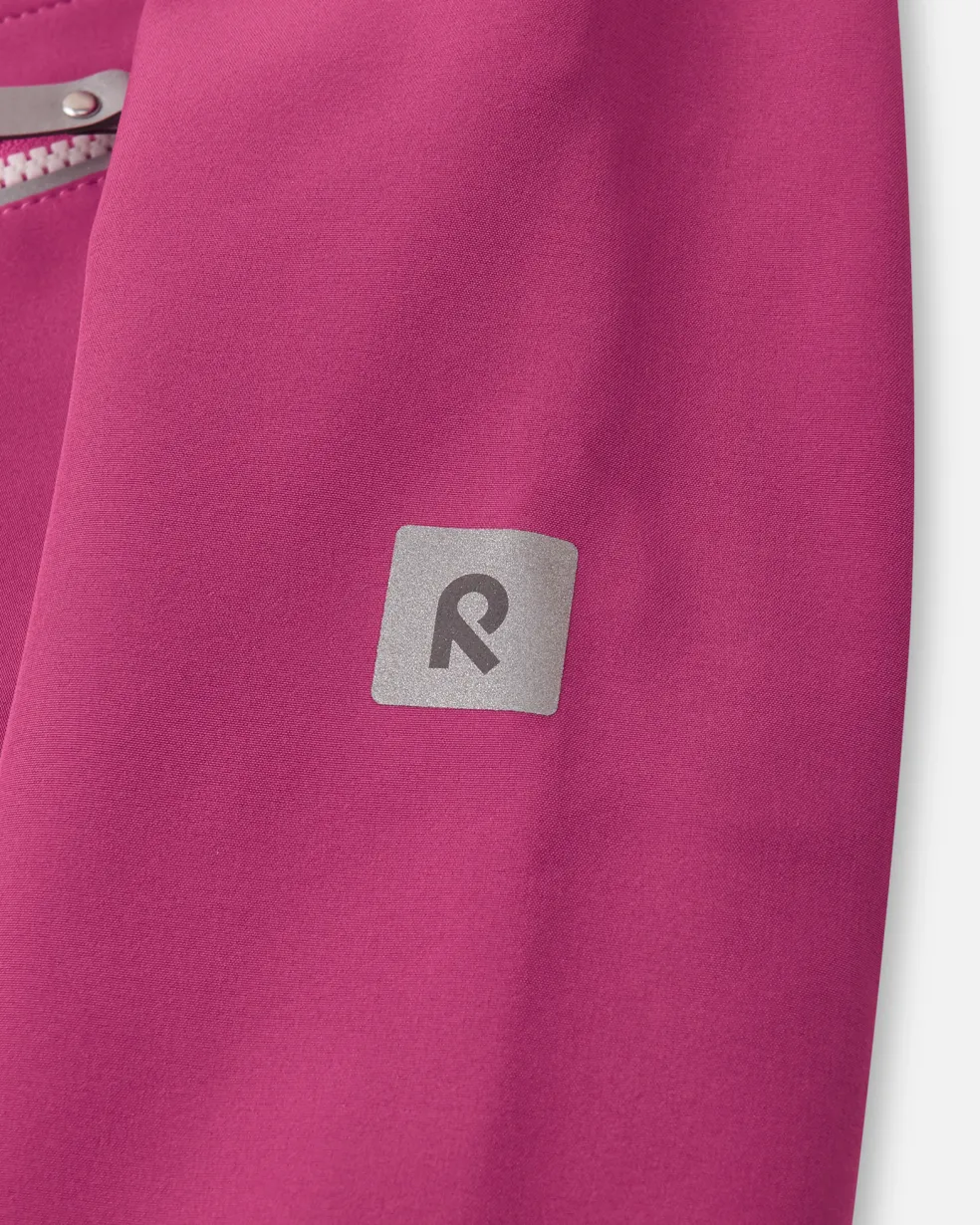 Vantti Softshell Jacka Rosy Berry