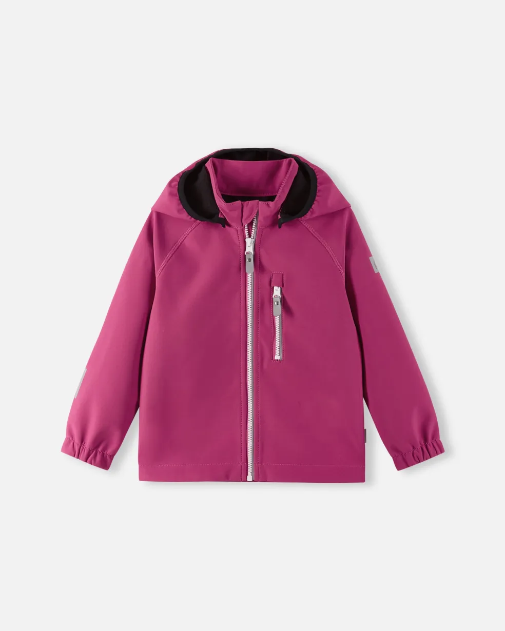 Vantti Softshell Jacka Rosy Berry