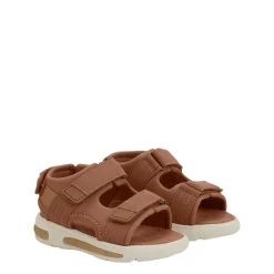 Velcro Blinkande Sandaler Mocha Mousse