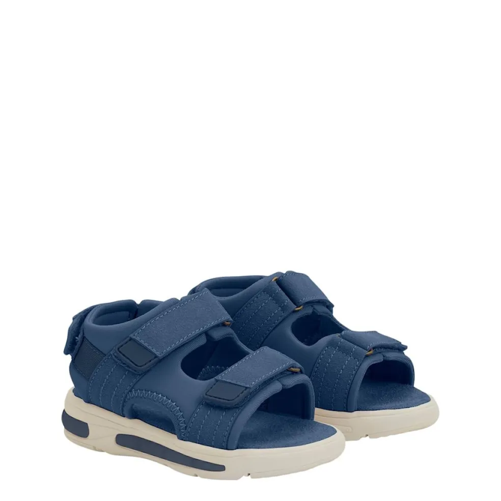 Velcro Blinkande Sandaler Vintage Indigo