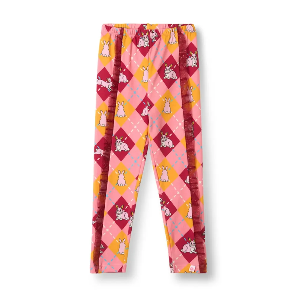 Vilberie Leggings Med Kaniner Rosa Galah