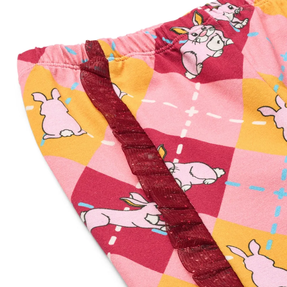Vilberie Leggings Med Kaniner Rosa Galah