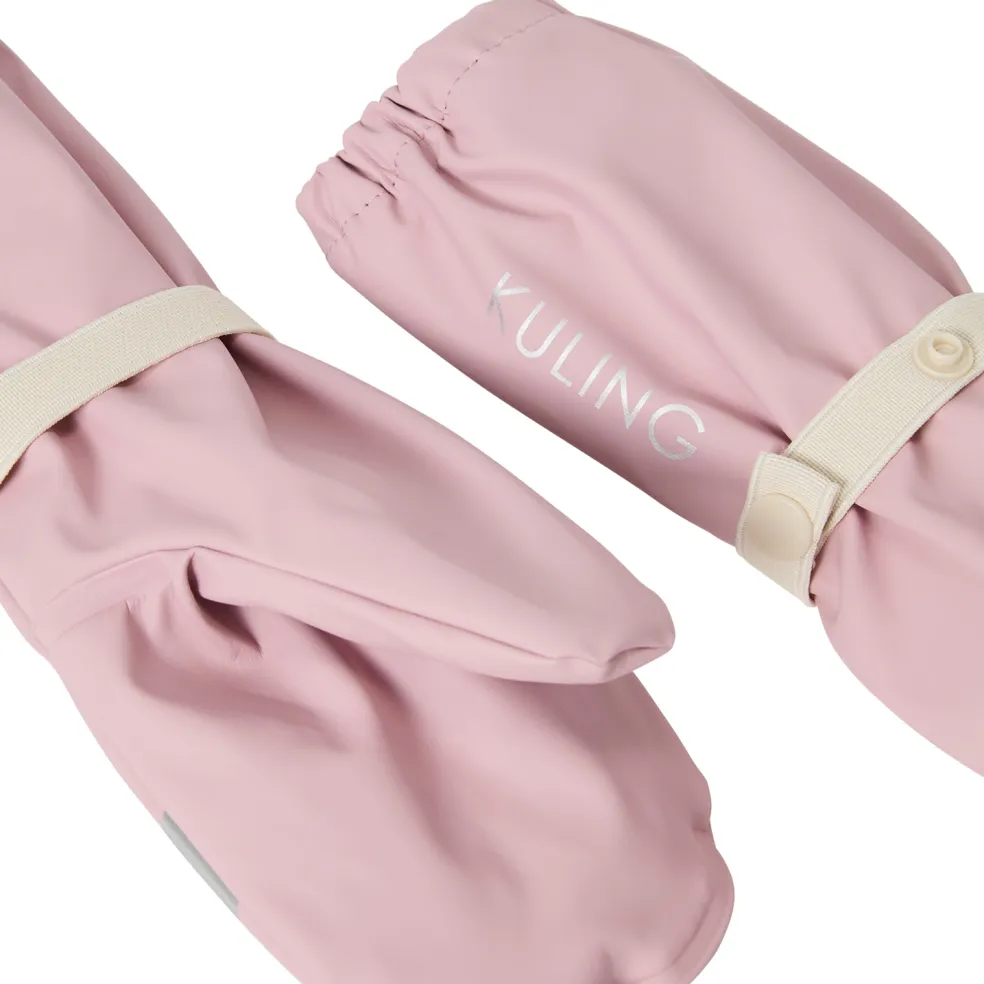 Vilnius Fodrade Regnvantar Dusty Pink