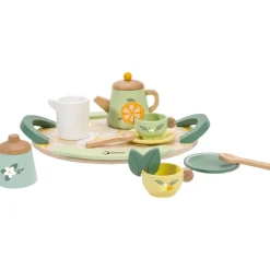 Vintage Afternoon Tea Set Grön