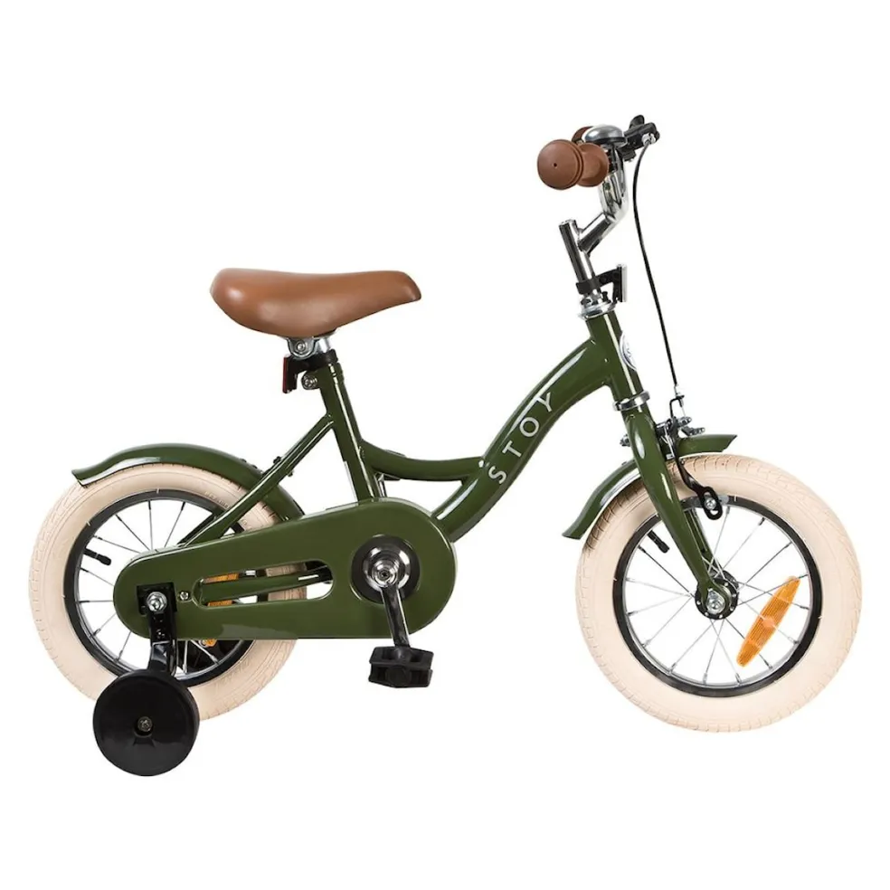 12" Vintage Cykel Army Green
