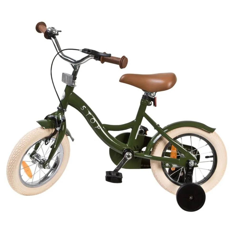 12" Vintage Cykel Army Green