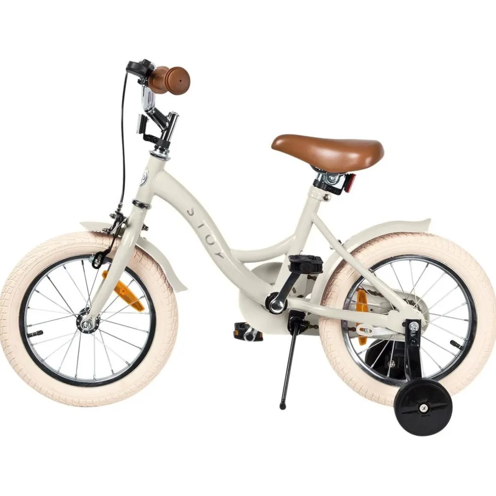 14" Vintage Cykel Beige