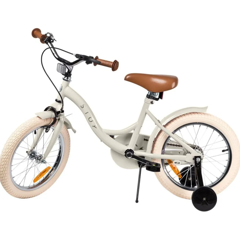 16" Vintage Cykel Beige