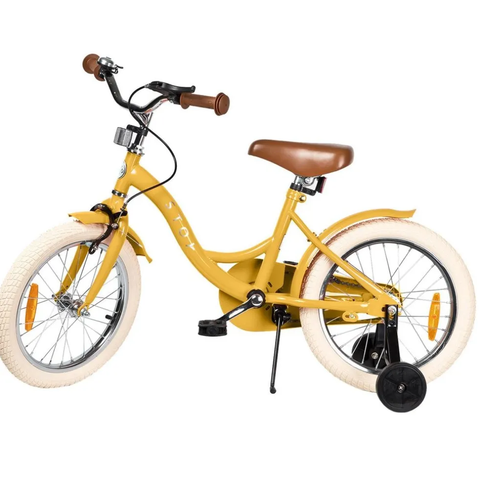 16" Vintage Cykel Yellow