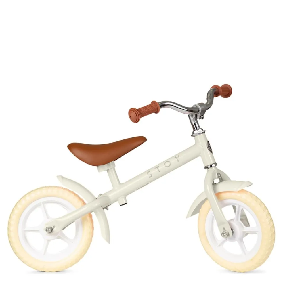 10" Vintage Springcykel Beige