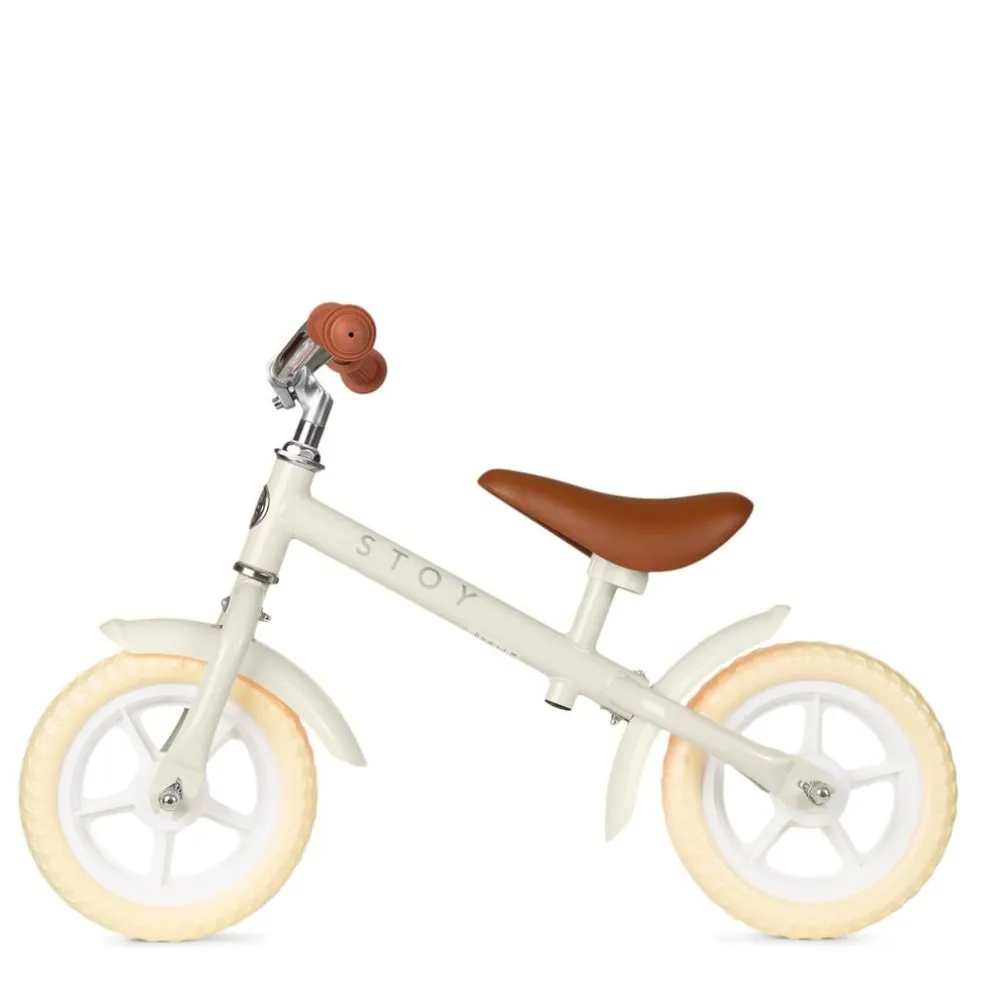 10" Vintage Springcykel Beige