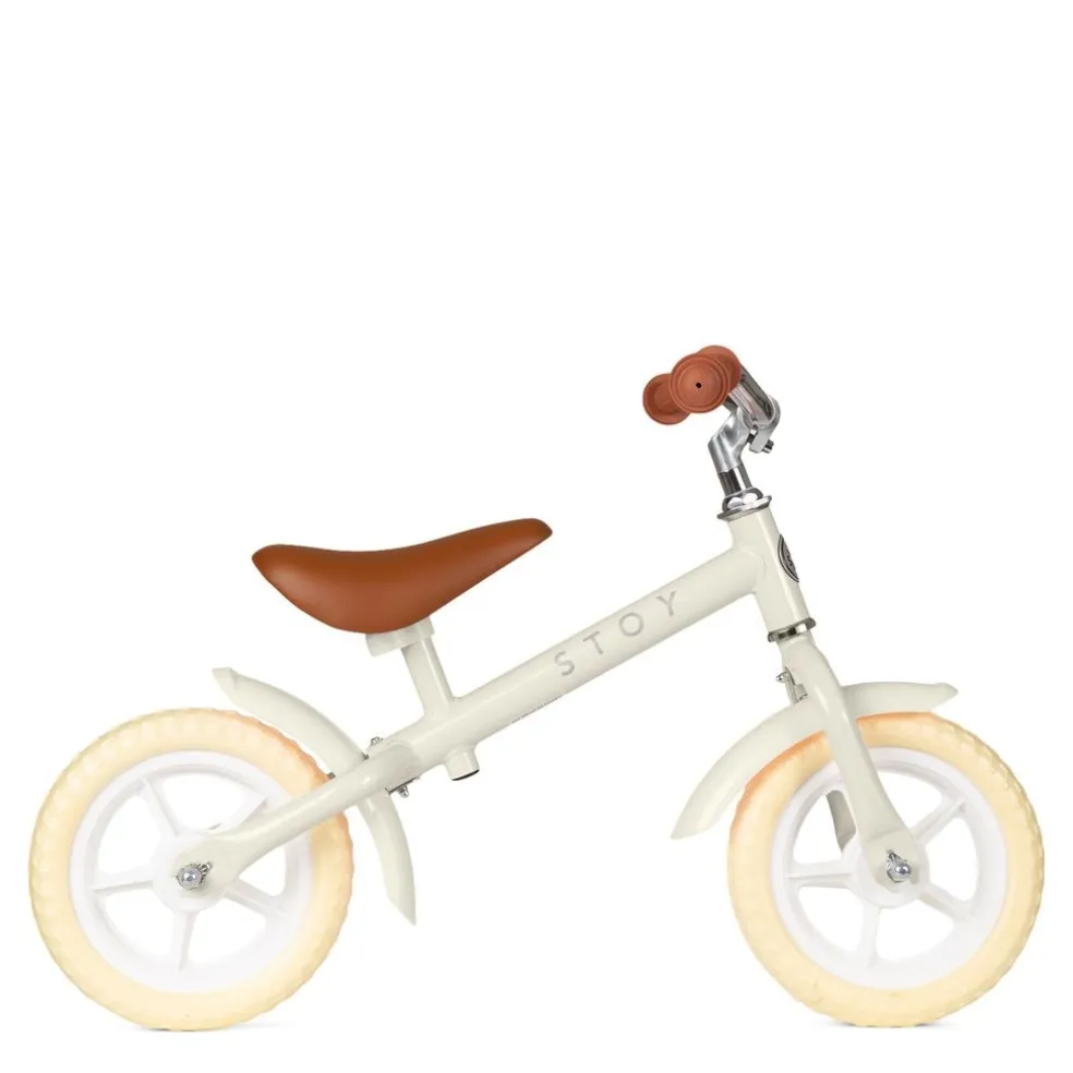 10" Vintage Springcykel Beige