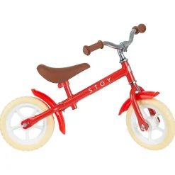 10" Vintage Springcykel Red